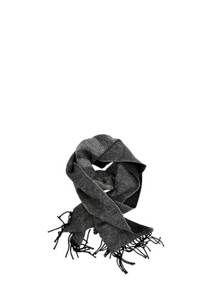 Borbonese, BORBONESE SCIARPA LOGO DONNA GRIGIO - 91060042-0124-129 - Sciarpa - grigio
