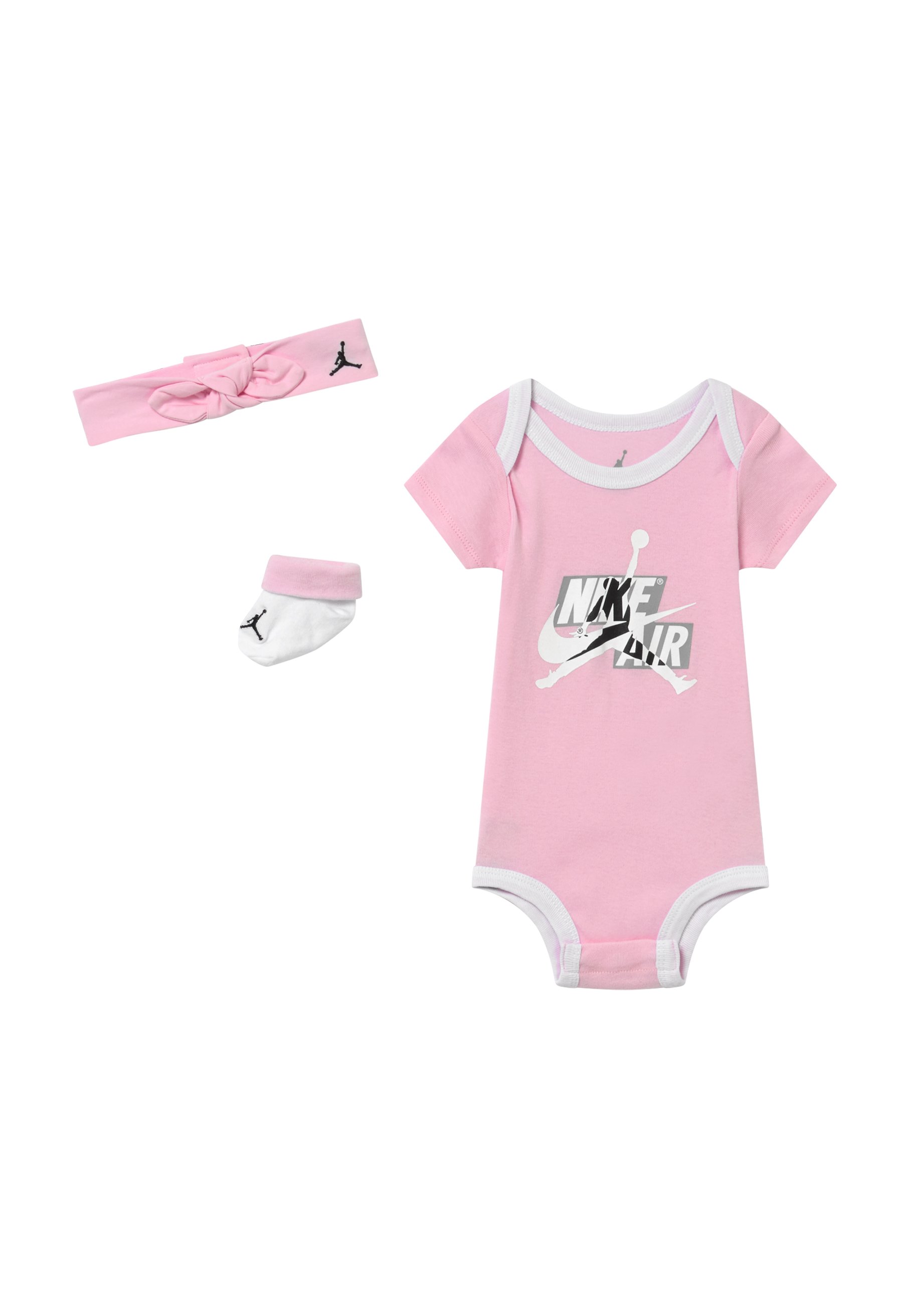 Jordan JUMPMAN CLASSICS SET - Geboortegeschenk - pink foam/roze - Zalando.nl