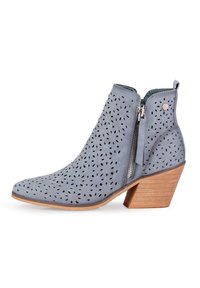 Botines bajos - azul grisáceo