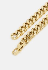 Guess ICON UNISEX - Collana - yellow gold-coloured/black