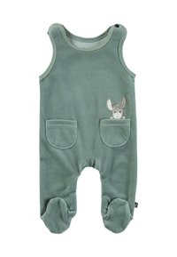 Sterntaler SET EMMI - Jumpsuit - dunkelgrün meliert