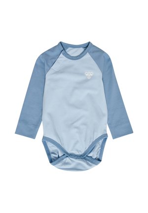 MINI RAGLAN BEE - Body - faded denim