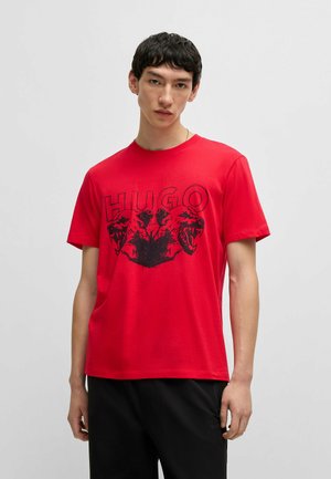 DURRO - T-shirt con stampa - open pink three