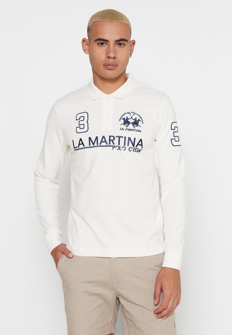 LA MARTINA Poloshirt crème LA MARTINA Poloshirt crème