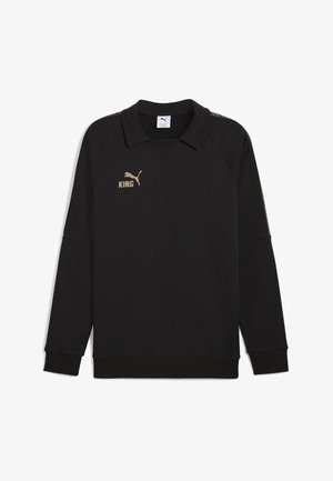 KING DRILL FUSSBAL - Jersey de punto - black gold