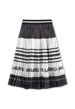 SKIRT - A-line skjørt - black /charcoal grey