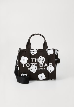 THE SMALL TOTE - Rankinė - black/white