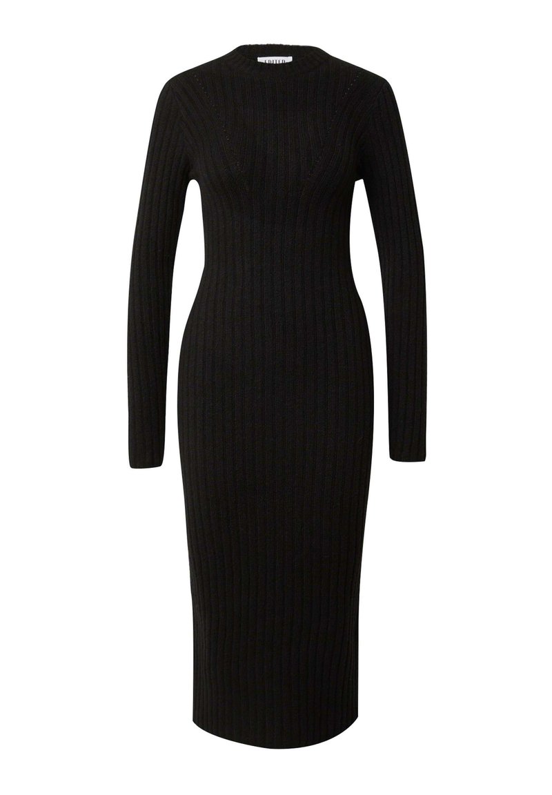 EDITED Gebreide jurk zwart EDITED Gebreide jurk zwart