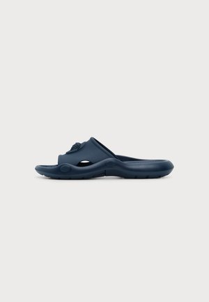 Versace, SLIDES - Sandales de bain - marine