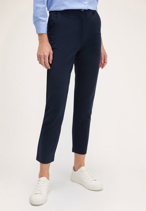 Motivi IN PUNTO MILANO - Pantalones chinos - blu