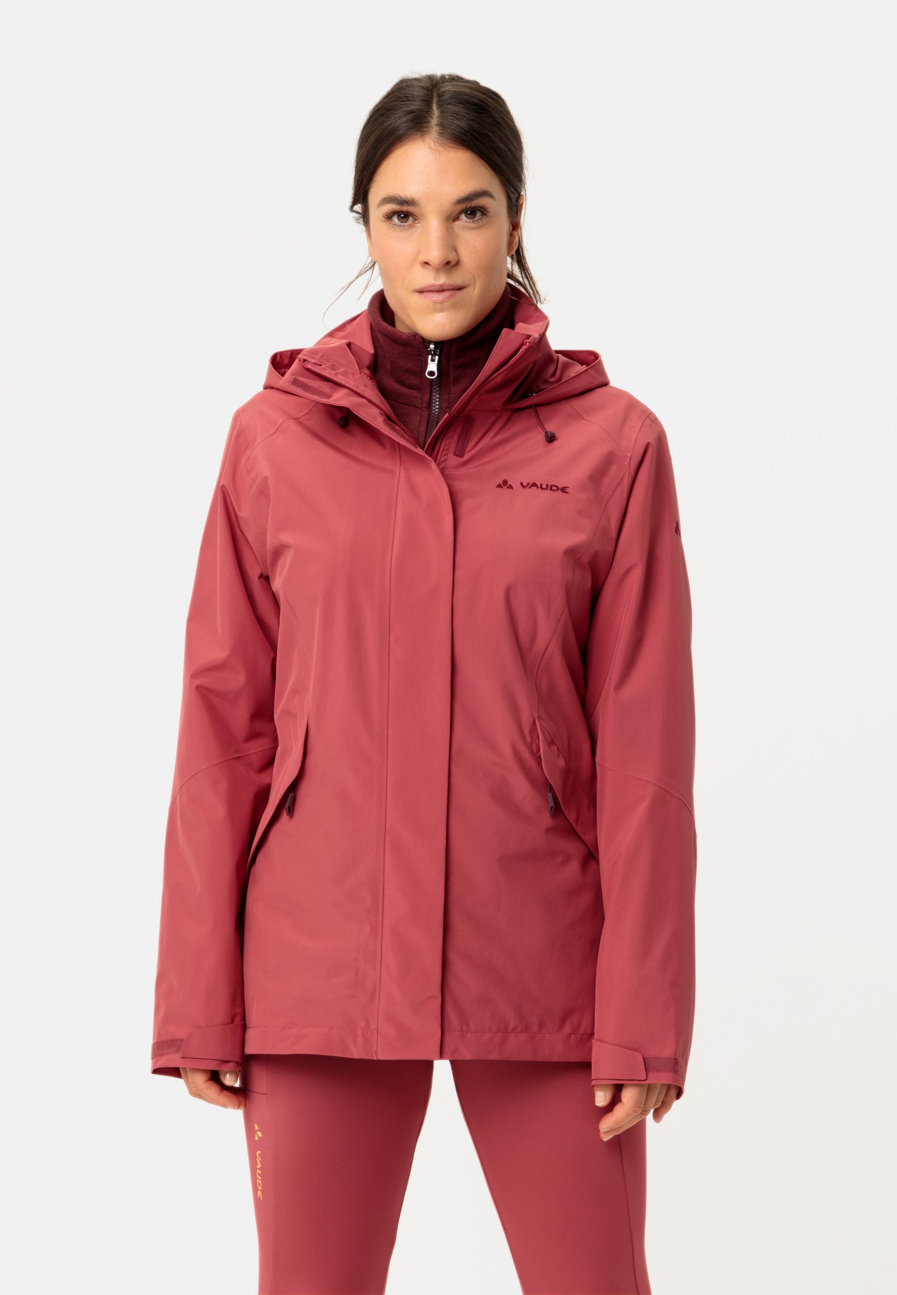 Womens Jacket Vaude Rosemoor 3in1 In Jacke Vaude VAUDE
