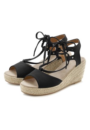 LASCANA Espadrillot - schwarz