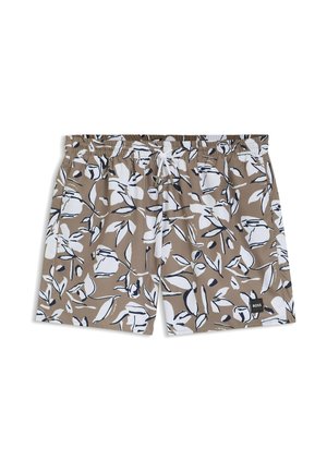 BOSS, PIRANHA - Shorts da mare - open brown eight