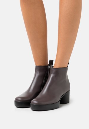 ECCO, Boots à talons - dark brown