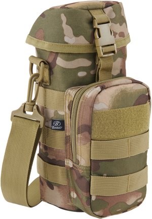 Brandit BIG BOTTLE HOLDER - Taška s příčným popruhem - tactical camo