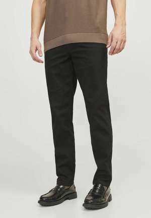 Jack & Jones Chinosy - black