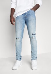Ksubi Vaqueros pitillo - light-blue denim