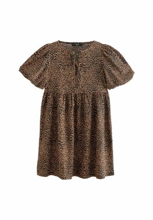 Jerseykleid - brown