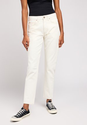 Lee RIDER JEANS - Slim fit jeans - concrete white