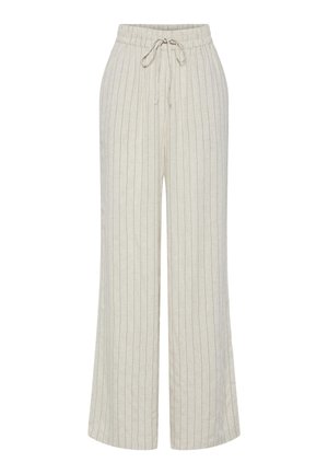 Pieces, PCPIA HW WIDE PANTS WVN NOOS - Broek - birch