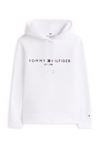 HILFIGER HOODIE  - Camisola - white