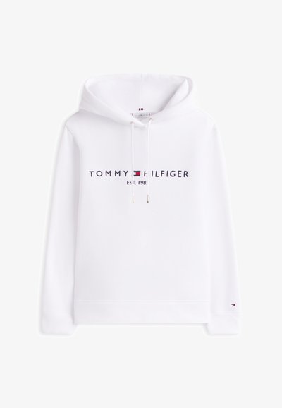 HILFIGER HOODIE - Sweat à capuche - white