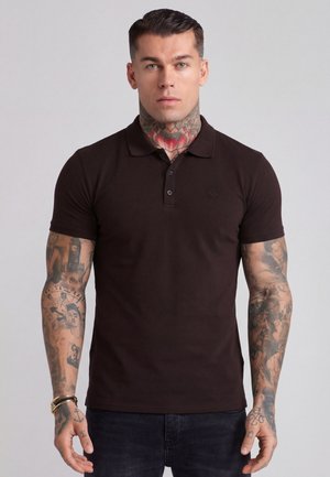 SIKSILK, Polo shirt - dark brown