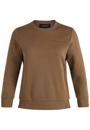 Peak Performance W ORIGINAL CREW - Sweatshirt - brown - Zalando.de