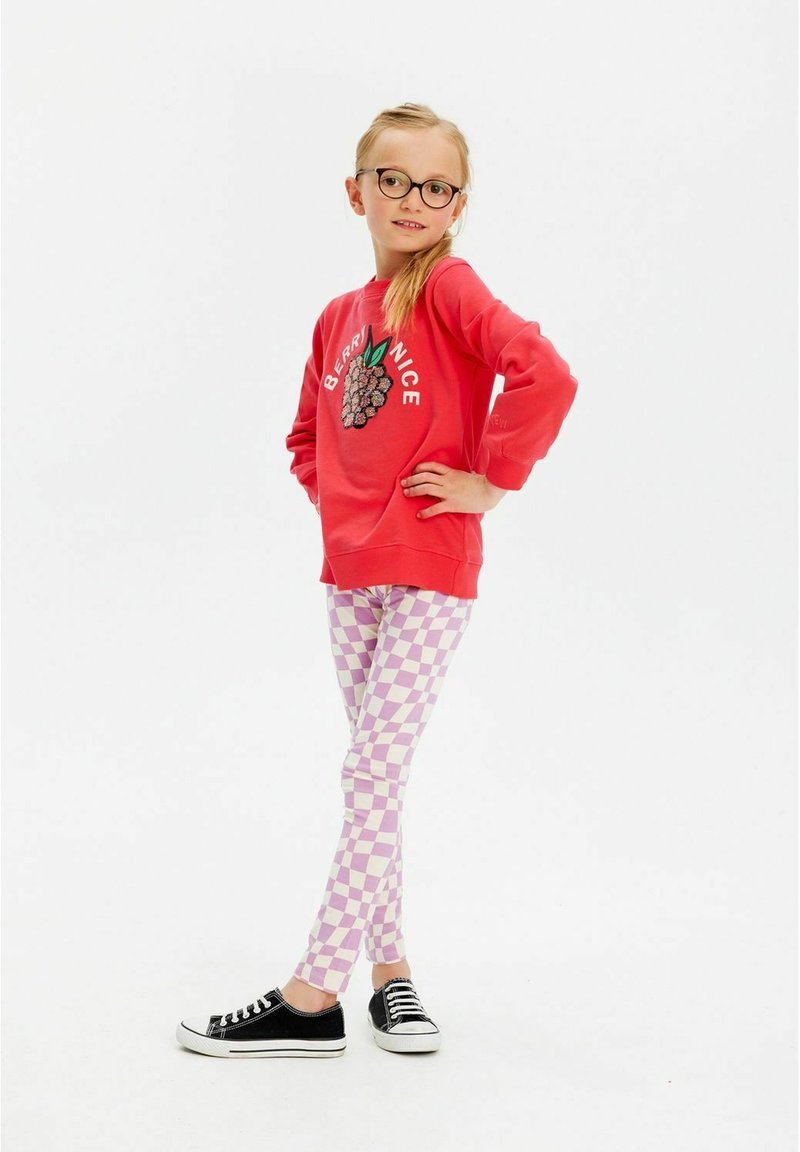 The New TNJOSLINE - Melegítőfelső - geranium