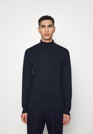 ROLL NECK  - Strickpullover - navy