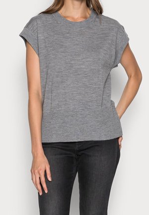 Strickpullover - light grey