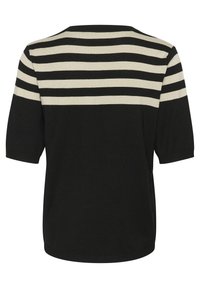 Kaffe Camiseta estampada - black