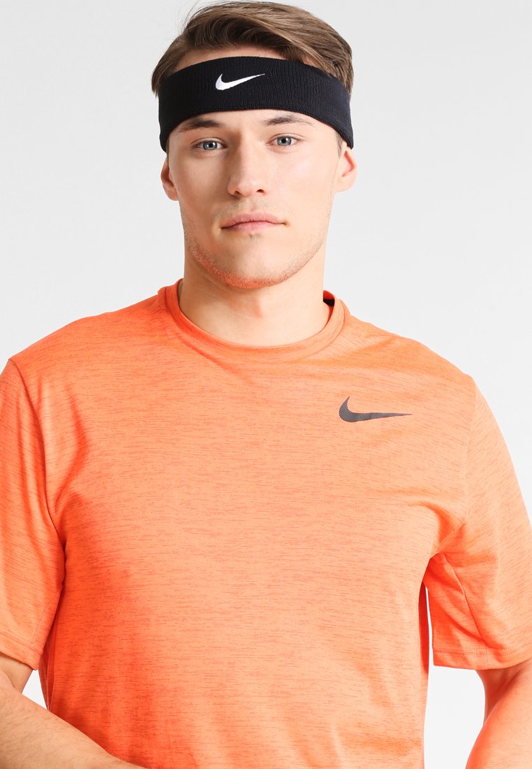 Nike Performance Zweetbandje - black/white/Zwart - Zalando.nl