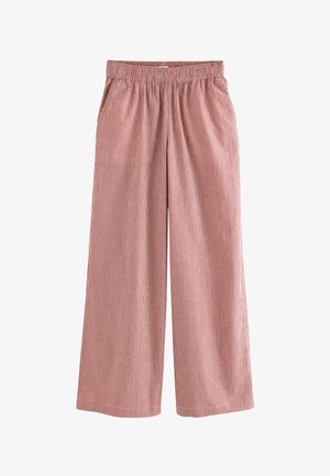 Next, GINGHAM WIDE - Pantalon classique - red