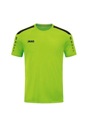 FUSSBALL - TEAMSPORT POWER  - Sport T-Shirt - gruenschwarznull