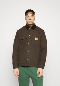Carhartt WIP MICHIGAN COAT - Spijkerjas - tobacco/black