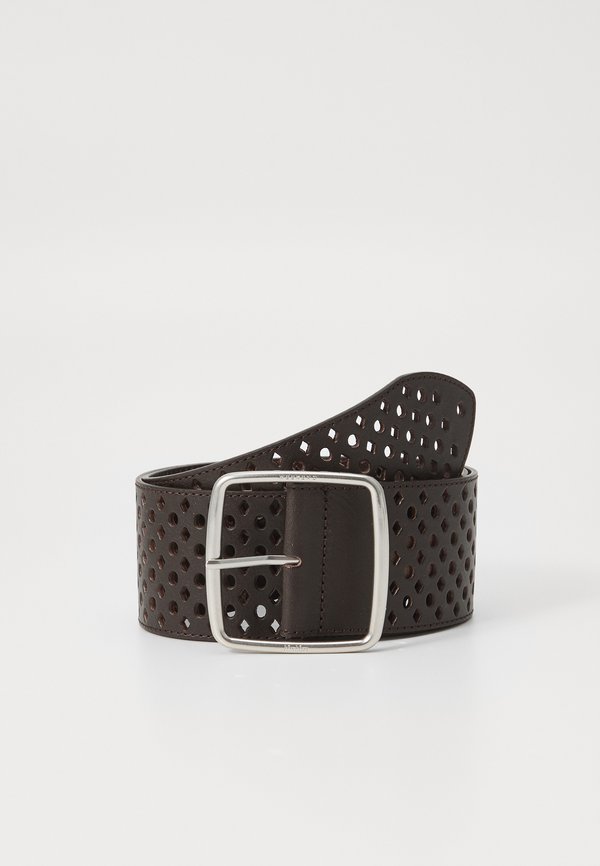 KUENS - Waist belt - marrone scuro