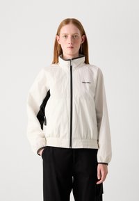 Calvin Klein Jeans RETRO TRACK JACKET - Training jacket - tofu