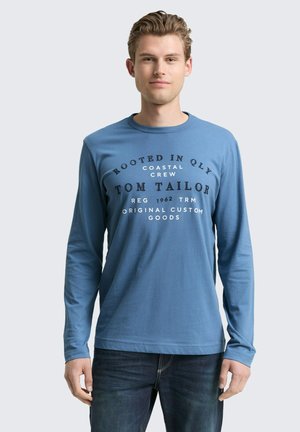PRINTED LONGSLEEVE  - Longsleeve - faded uniform blue