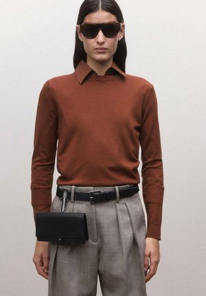 Jersey de punto - brown