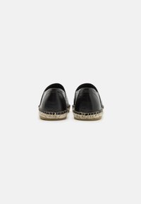 Zign LEATHER - Espadrilles - black