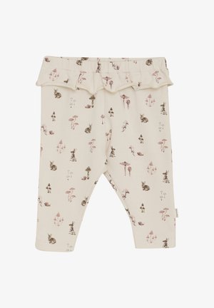 Minymo ALL OVER PRINT - Leggings - Hosen - sandshell