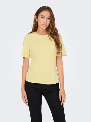 JDY, JDYEVA - T-shirt basic - french vanilla