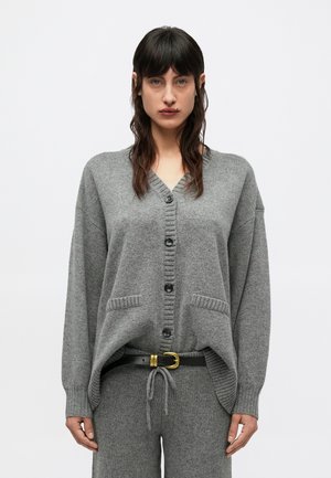 CARMEN COLLEGE CARDI - Gilet - grey melange