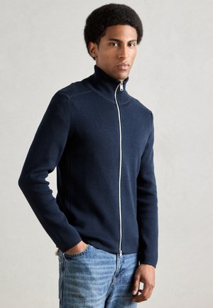 ZIPPED JACKET - Ζακέτα - dark navy