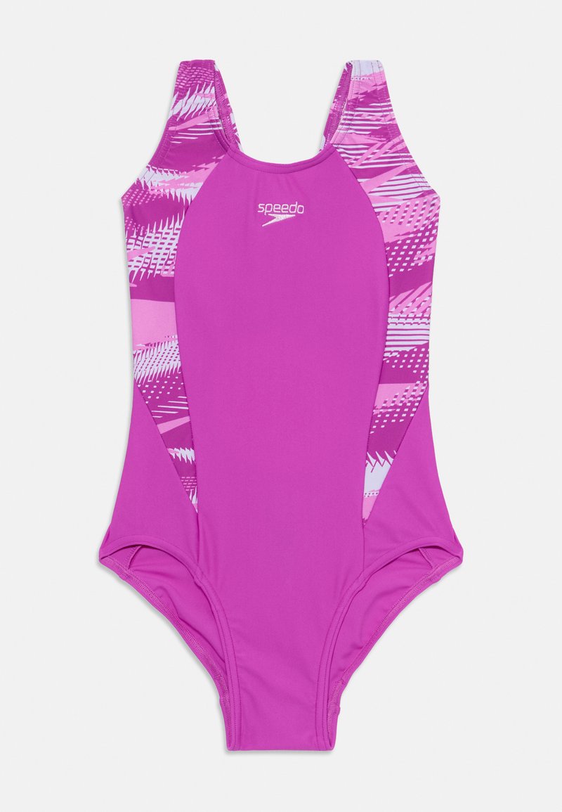 Speedo - GIRLS HYPERBOOM SPLICE MUSCLE BACK - Maillot de bain - diva, Agrandir
