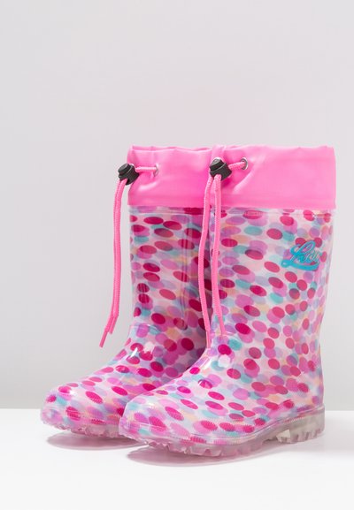 Lico Power Blinky rubberlaarzen voor kinderen, turquoise roze, 30 EU