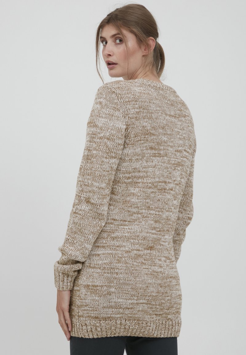 Damen Strickjacken | Oxmo OXPHILEMONA Strickjacke dune/beige - RH51456 Damen Strickjacken | Oxmo OXPHILEMONA Strickjacke dune/beige - RH51456
