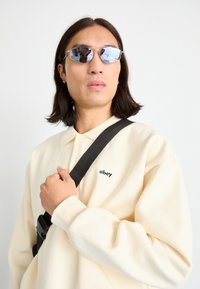 Obey Clothing LOWERCASE - Hosszú ujjú felső - unbleached