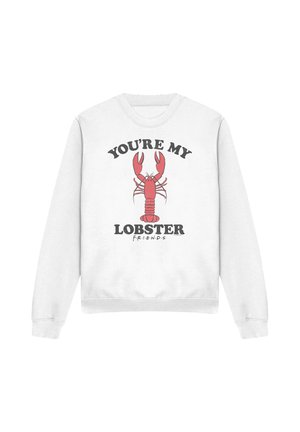 Warner Brothers, FRIENDS YOU'RE MY LOBSTER - Sweatshirt - white